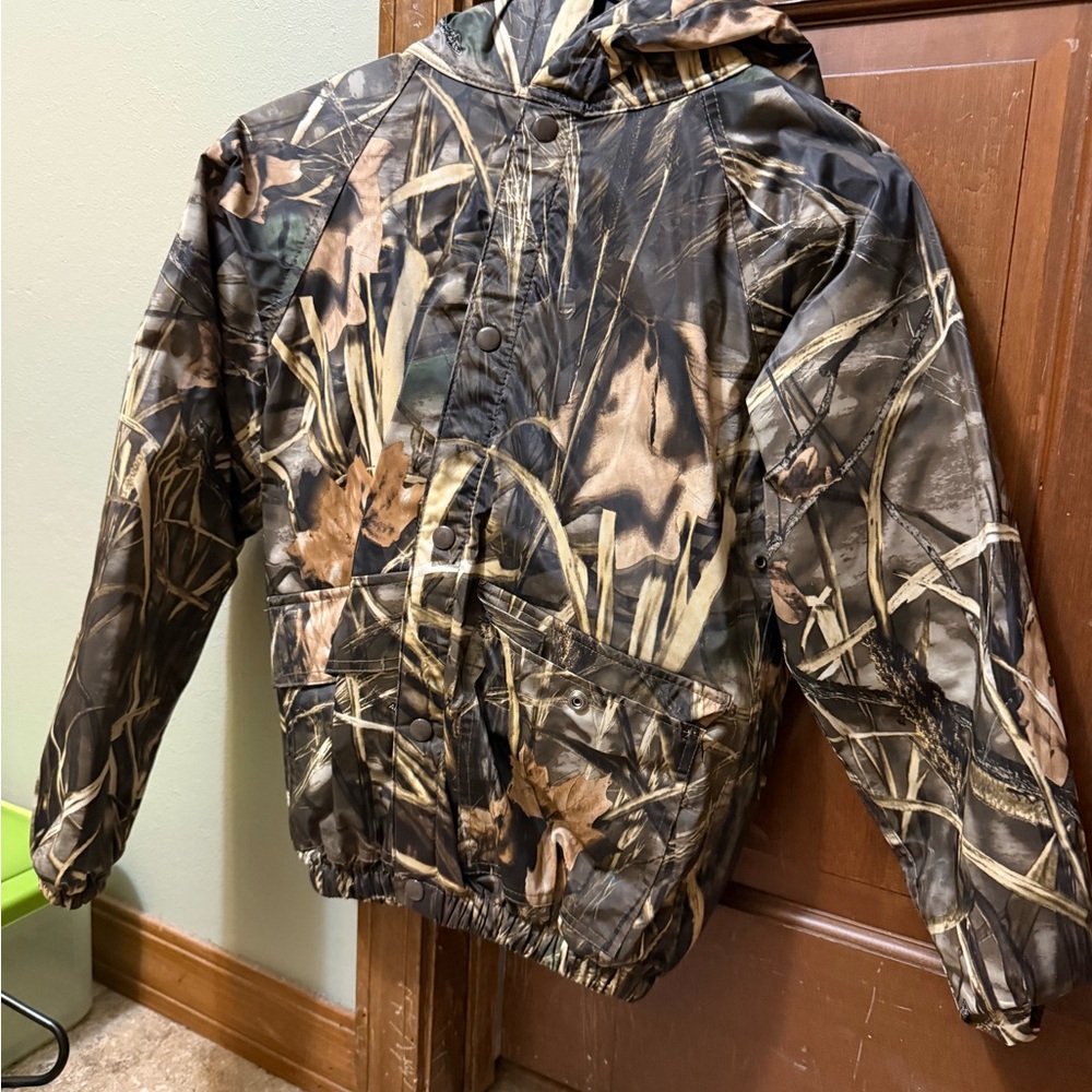 Kids Camouflage Raincoat